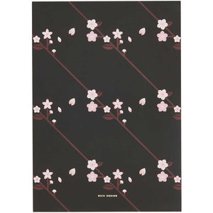 Notepad Sakura DIN A5 - Black