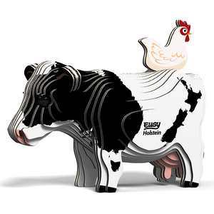 EUGY 079 Holstein Friesian Cow - 3D Model Kit