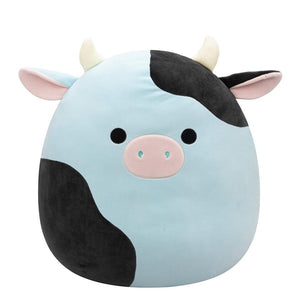 Squishmallows 20 Inch - Cillian the Blue and Black Cow