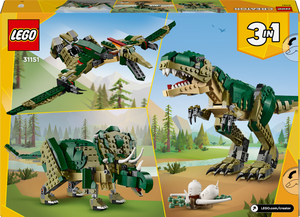 Lego Creator 3in1 T. rex Art Hobby