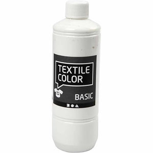 Textile Color Paint, 500 ml White