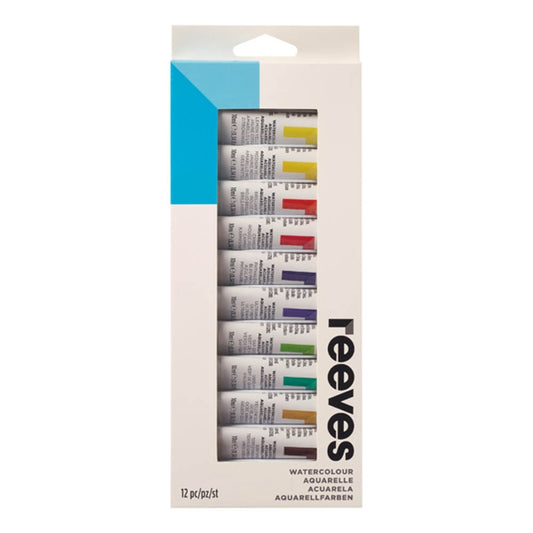 Reeves Fine Watercolours Tube Set 12 x 12ml