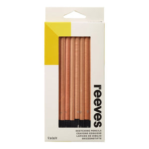 Reeves Sketching Pencils (12 Assorted)