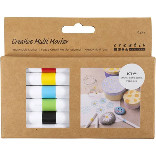 Creative Multi Markers - 6 Pack