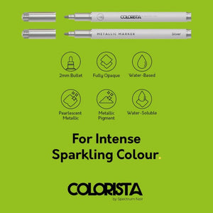 Colorista - Metallic Marker - Essential Metallics 8pc