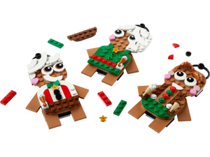 Lego Gingerbread Ornaments