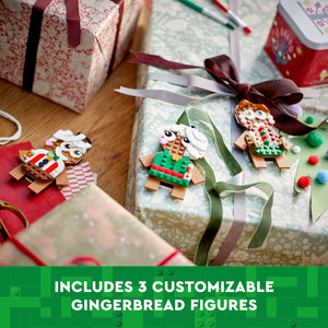 Lego Gingerbread Ornaments