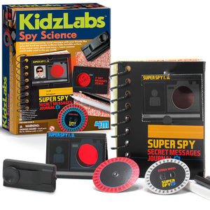 Kidz Labs - Spy Science Secret Messages Kit