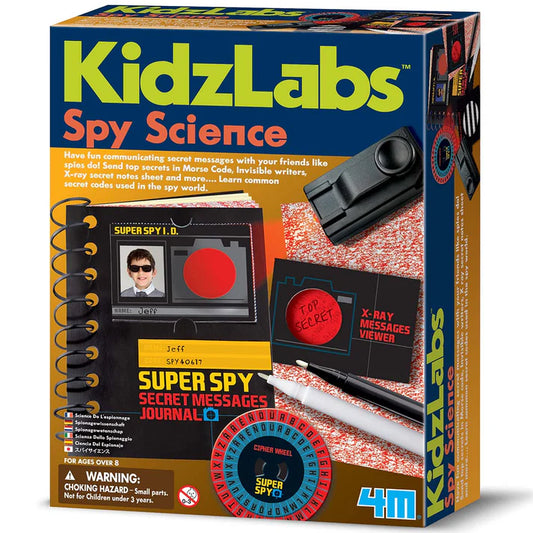 Kidz Labs - Spy Science Secret Messages Kit