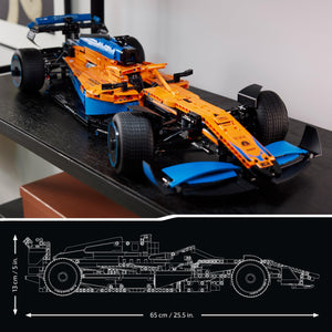 Lego Technic McLaren Formula 1 2022 Race Car Model