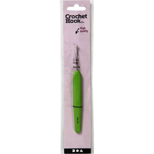 Crochet Hook Lime Green No. 3.5 - 13.3cm