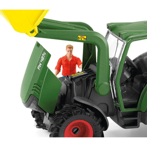 Schleich Farm World Tractor with Trailer Set