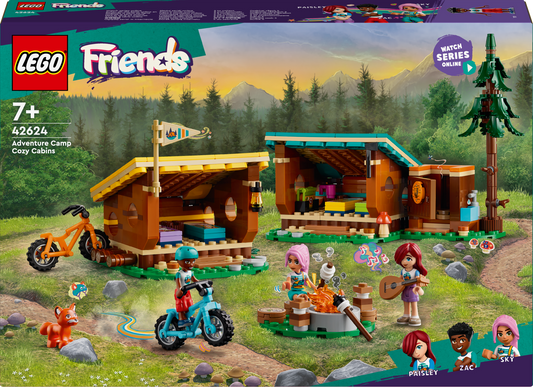 Lego Friends Adventure Camp Cozy Cabins