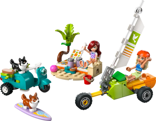 Lego Friends - Surfing Dogs and Scooter Adventure