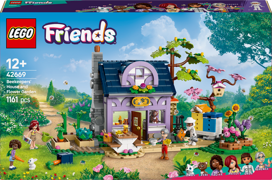 Lego Friends - Beekeepers House and Flower Garden