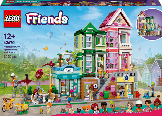 Lego Friends - Heartlake City Apartments and Stores