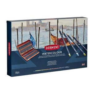 Derwent Watercolour Pencils - 72 Wooden Box