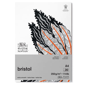 Winsor & Newton Bristol Board 250gsm - A4 Gummed