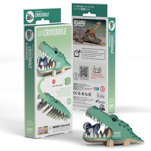 EUGY 29 Crocodile 3D Model Kit