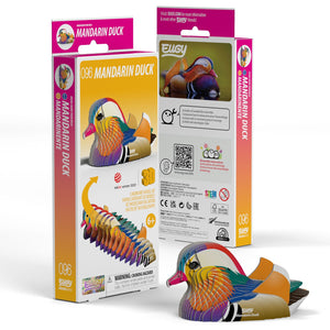 EUGY 096 Mandarin Duck - 3D Model Kit