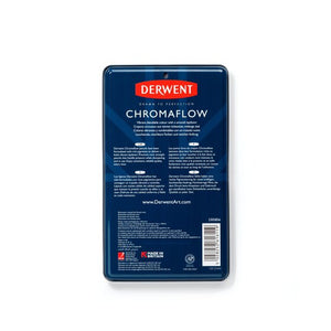 Derwent Chromaflow Pencils Tin 12