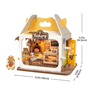 DIY Miniature House Kit - Teddy's Bread Box