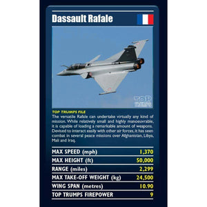 Top Trumps Ultimate Military Jets Card Game