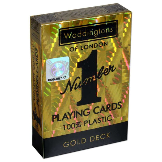 Gold Waddington Playing Cards