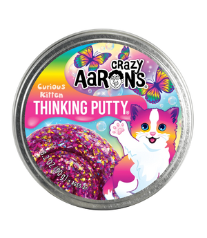 Crazy Aarons Thinking Putty Pets Curious Kitten