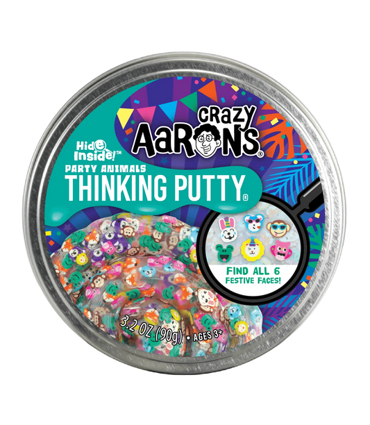 Crazy Aaron Hide Inside Party Animals Thinking Putty Slime