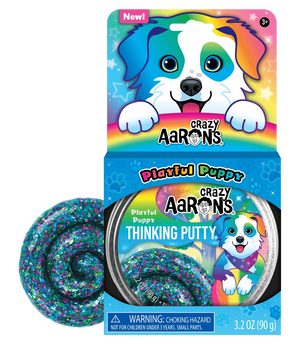 Crazy Aaron Trendsetters Putty Pets Playful Puppy