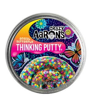 Crazy Aaron's Trendsetters Social Butterfly Thinking Putty Slime