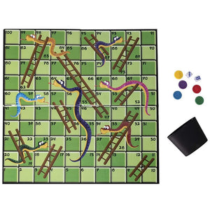 Traditional Snakes & Ladders Board Game