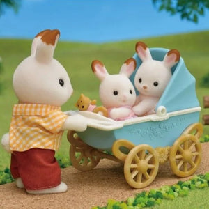 Sylvanian Families Chocolate Rabbit Twins Set