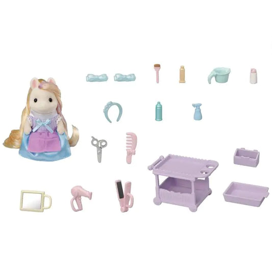 Sylvanian Families Pony's Hair Stylist Set