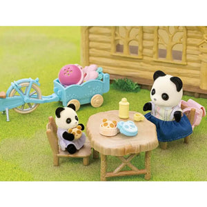 Sylvanian Families Cycle & Skate Set - Panda Girl