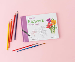 Draw 30: Flowers Book