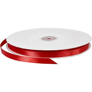 Satin Ribbon Red 10mm X 100m