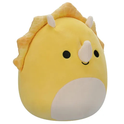 Squishmallows 7.5 Inch - Lancaster Yellow Triceratops