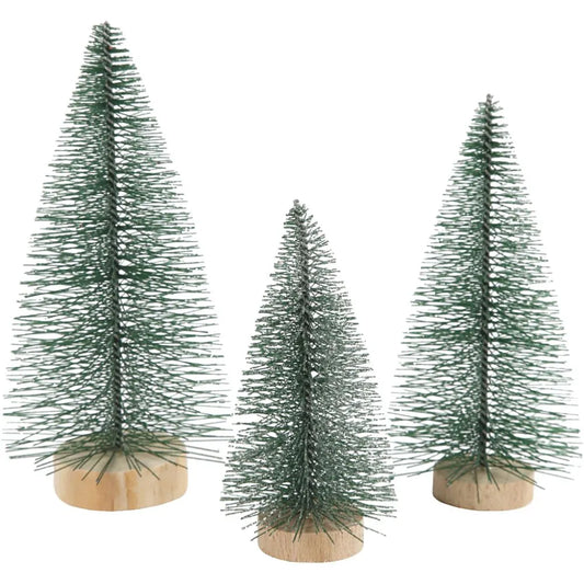 Christmas Spruce Trees (3 Pieces)