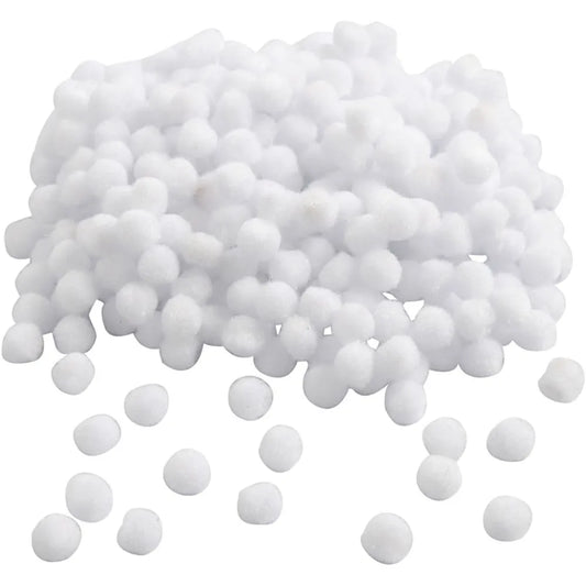 Pompoms Pack of 450 - White