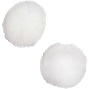 Pompoms - White D: 15 mm (200 pcs)