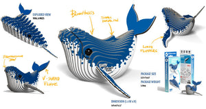 EUGY 051 Humpback Whale - 3D Model Kit