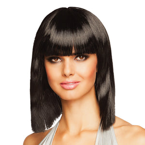 Black Dance Adult Wig for Halloween or fancy dress costume