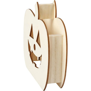 Wooden Pumpkin Head (1 Piece)