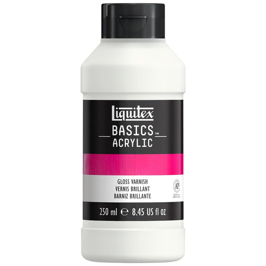 Liquitex Basics Acrylic - Gloss Varnish 250ml