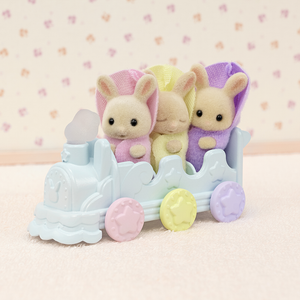 Sylvanian Families Triplets Baby Bathtime Set