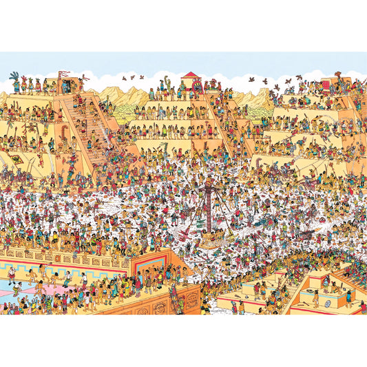 Where's Wally? 1000 Piece Jigsaw Aztec