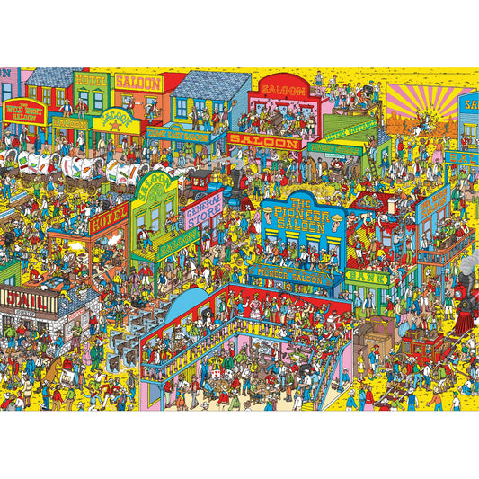 Where's Wally? 1000 Piece Jigsaw Wild West