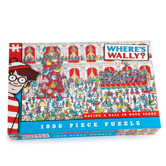 Where's Wally 1000 Piece Jigsaw - Gaye Paree